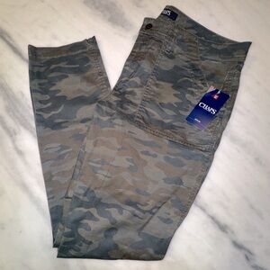 Champs NWT Women Camouflage Denim Jeans Slacks Size 12
